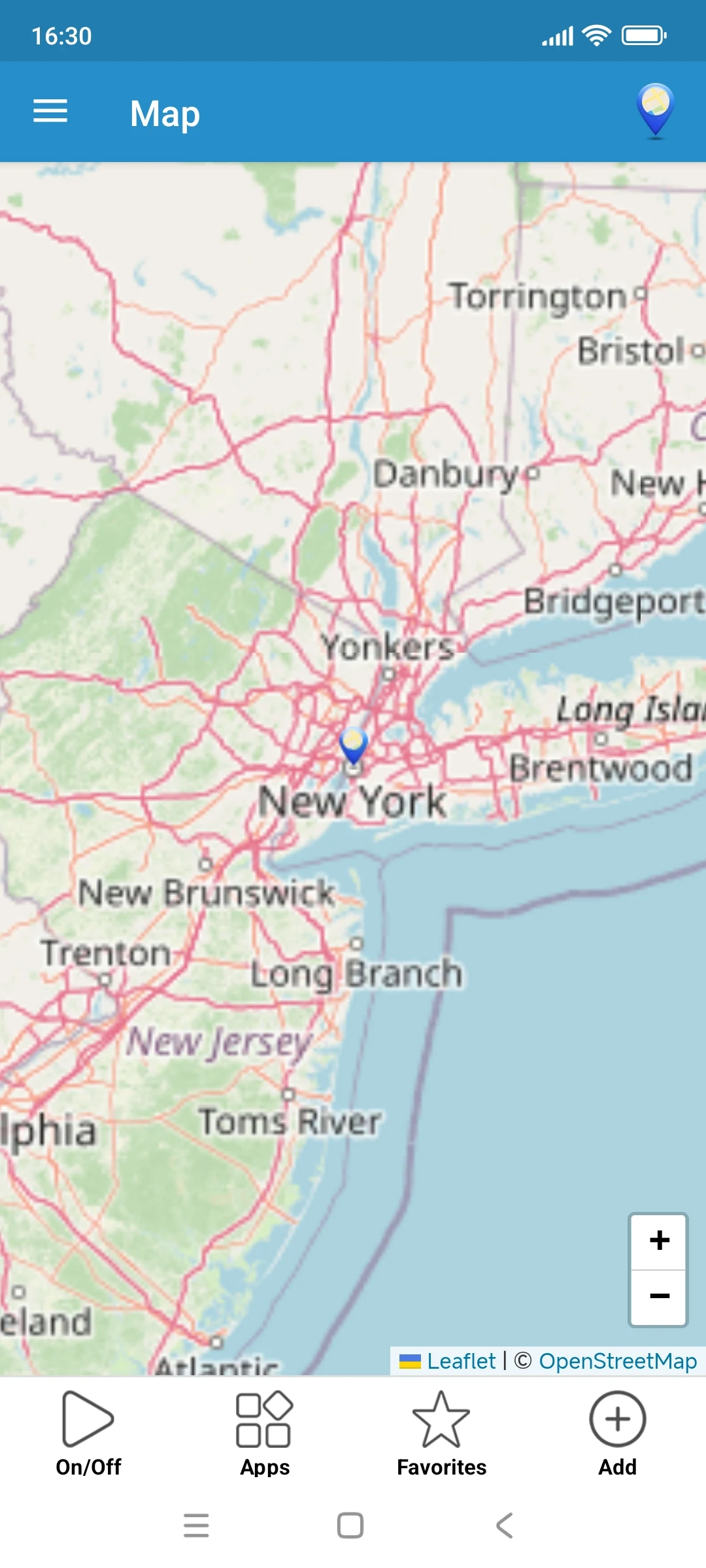 Location Mock screenshot