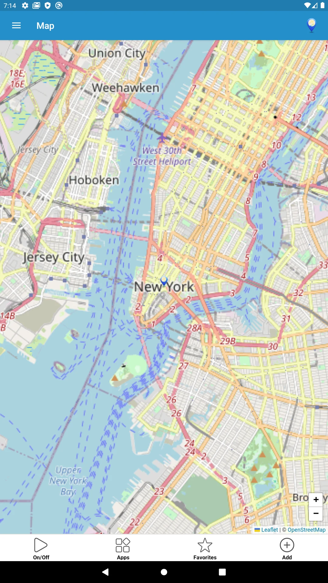 Location Mock screenshot